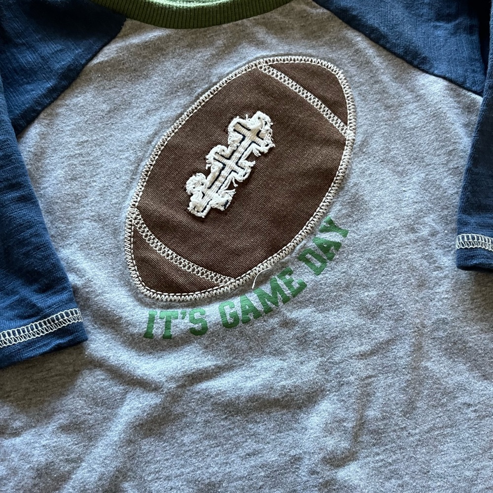 Mudpie Football Long Sleeved Shirt - Picture 2 of 3